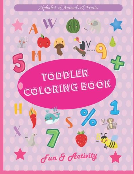 Cover for Book Library Publisher · Toddler Coloring Book (Paperback Book) (2020)