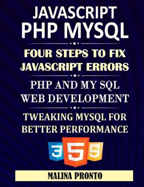 Cover for Malina Pronto · JavaScript &amp; PHP MYSQL (Pocketbok) (2020)