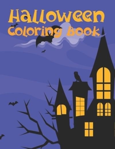 Cover for Chalkboard Coloring · Halloween Coloring Book (Pocketbok) (2020)