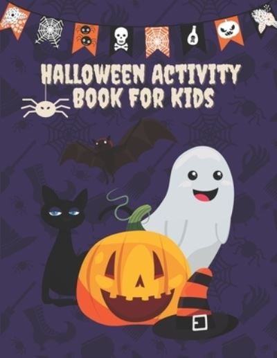 Cover for Dotfun Press · Halloween Activity Book For Kids (Taschenbuch) (2020)