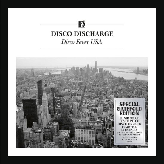Cover for Dd Disco Fever USA  Various · Disco Discharge Disco Fever USA (CD) [Deluxe edition] (2024)