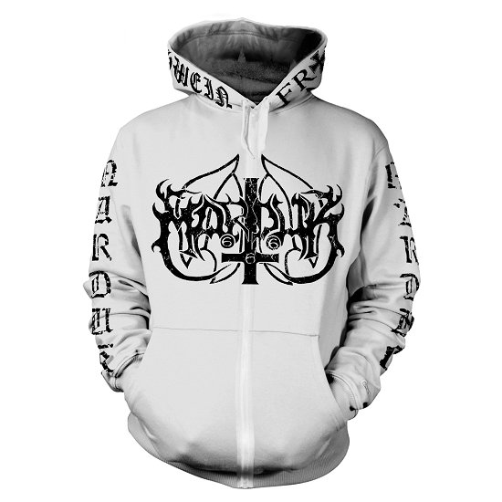 Cover for Marduk · Frontschwein (White) (Hoodie) [size M] [White edition] (2021)