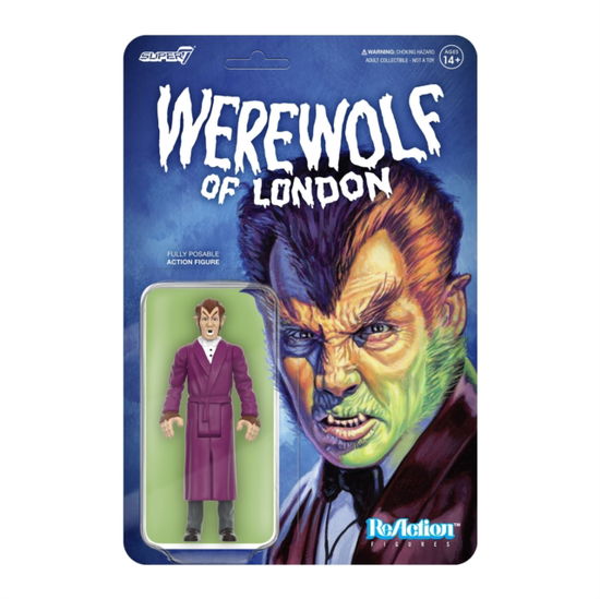 Universal Monsters Reaction - Werewolf of London - Universal Monsters Reaction - Werewolf of London - Merchandise - SUPER 7 - 0840049807938 - 17 augusti 2023