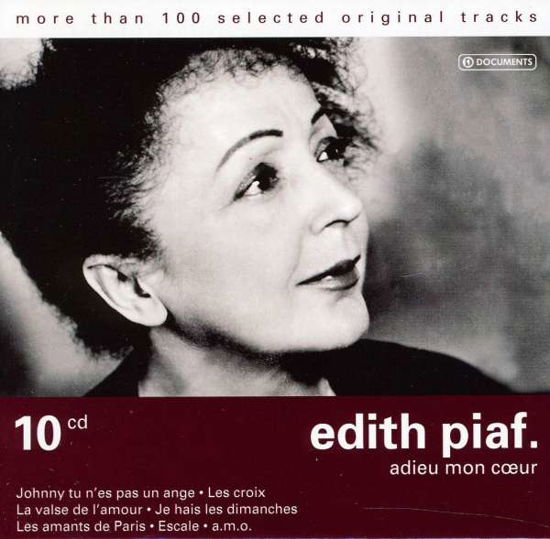 Cover for Edith Piaf · Adieu Mon Coeur (CD) (2012)