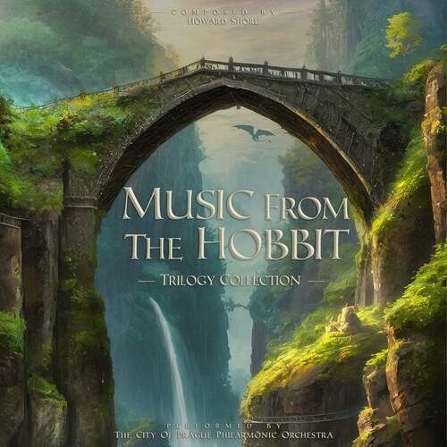 Cover for City Of Prague Philharmonic Orchestra · The Hobbit - Film Music Collection (LP) (2024)