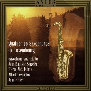 Saxophone Qtets - Singelee / Qtet De Saxophones of Luxembourg - Musik - ANT - 4014513015938 - 5. mai 1998