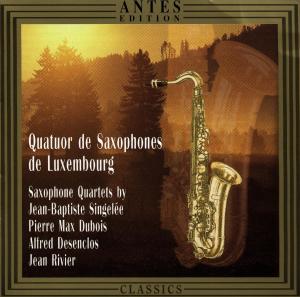 Saxophone Qtets - Singelee / Qtet De Saxophones of Luxembourg - Musiikki - ANT - 4014513015938 - tiistai 5. toukokuuta 1998