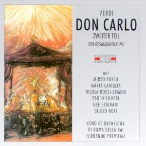 Don Carlo -2- - Verdi G. - Musik - CANTUS LINE - 4032250037938 - 6. januar 2020