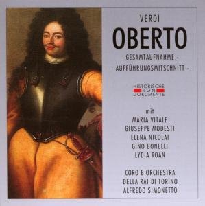 Cover for Simonetto / Bonelli / Vitale / Modesti · Oberto (GA live 1951) (CD) (2008)