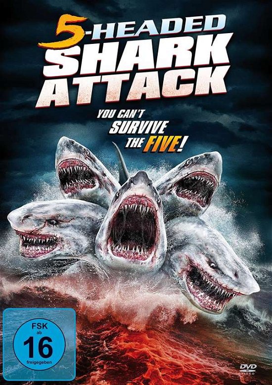 Chris Bruno / Lindsay Sawyer · 5-headed Shark Attack (Uncut) (DVD) (2017)