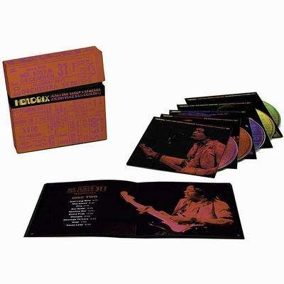 Cover for The Jimi Hendrix Experience · Songs For Groovy Children: The Complete Fillmore East Concerts (CD) [Japan Import edition] (2019)