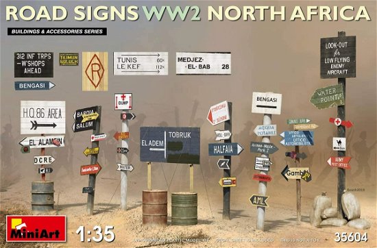 Cover for MiniArt · Road Signs Wwii N. Africa 1:35 (1/20) * (Toys)