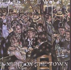 Cover for Rod Stewart · Night on Town (CD) (2008)