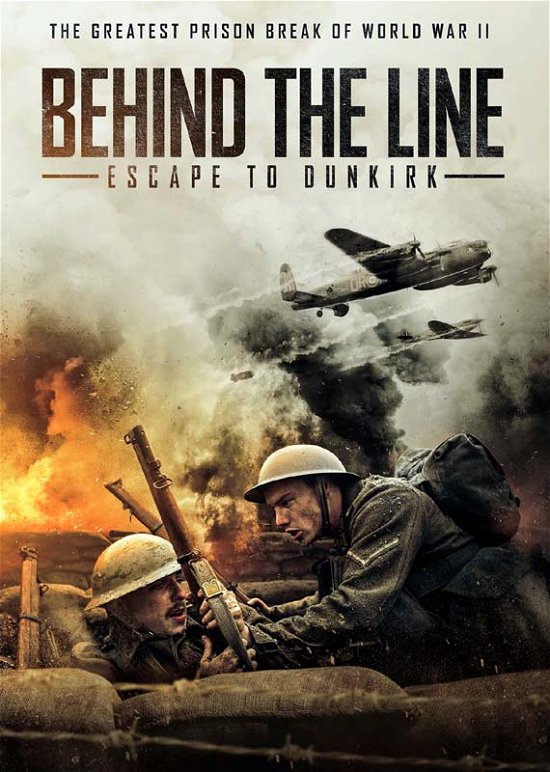 Cover for Behind the Line: Escape to Dun · Behind the Line - Escape to Dunkirk (DVD) (2020)