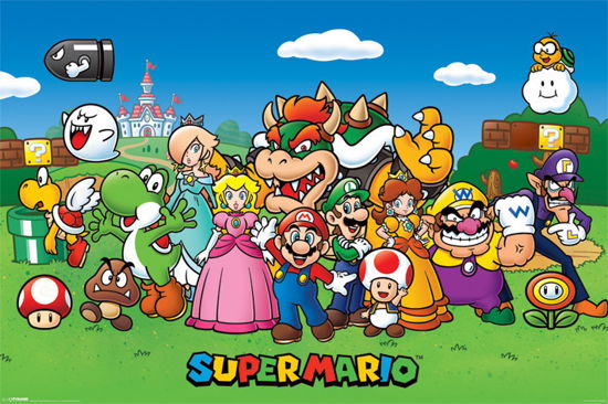 Cover for Nintendo: Super Mario · Super Mario Characters () (Poster)