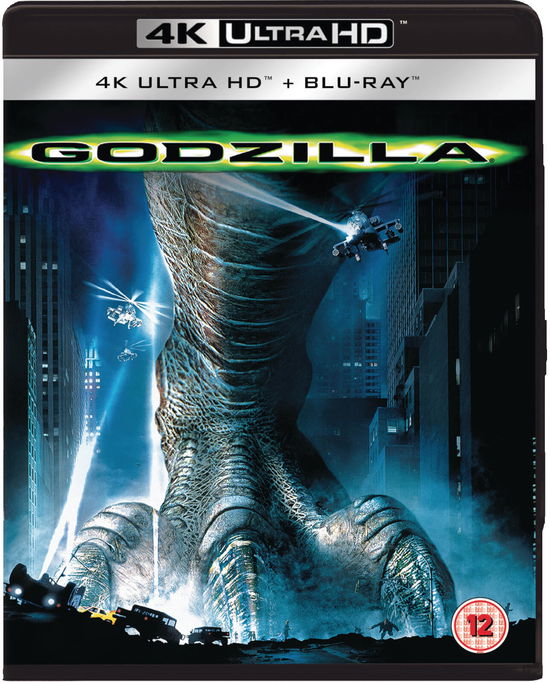 Cover for Godzilla 1998 2 Discs  BD  Uhd · Godzilla (Blu-ray) (2019)