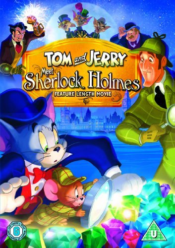Cover for Warner Home Video · Tom And Jerry Meet Sherlock Holmes (DVD) (2020)