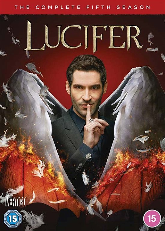 Cover for Lucifer S5 DVD · Lucifer Season 5 (DVD) (2022)