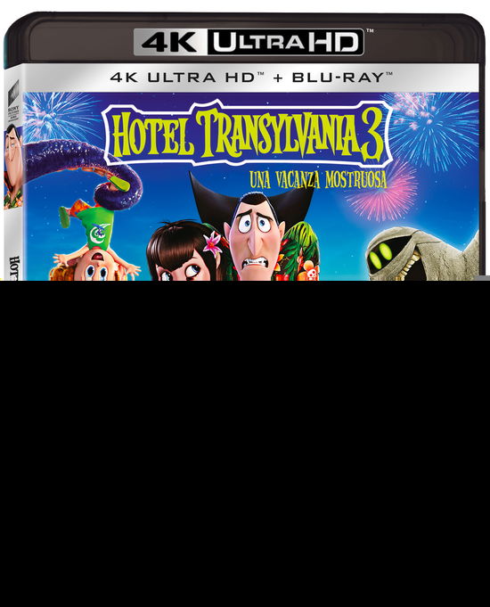 Hotel Transylvania 3 (Blu-ray 4k Ultra Hd+blu-ray) - Cast - Elokuva - SONY - 5053083147938 - tiistai 4. joulukuuta 2018