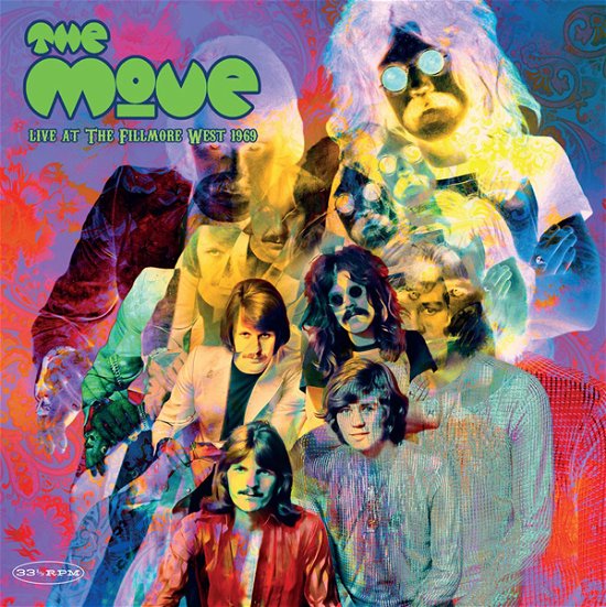 Cover for The Move · Live at the Fillmore West 1969 (Light Green Coloured 10&quot;) (10&quot;) (2023)