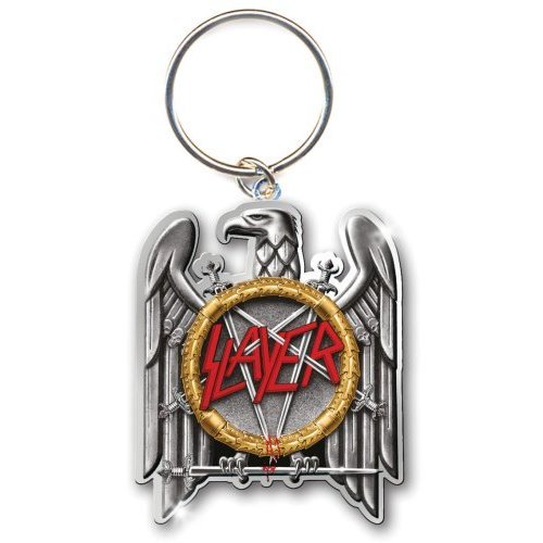 Slayer Keychain: Silver Eagle - Slayer - Merchandise - Global - Accessories - 5055295386938 - August 18, 2015