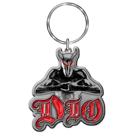 Dio Keychain: Logo (Die-Cast Relief) - Dio - Gadżety - PHM - 5055339741938 - 28 października 2019
