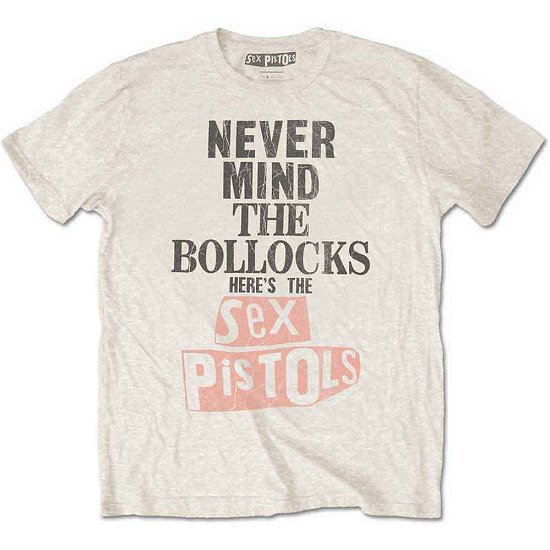 The Sex Pistols Unisex T-Shirt: Bollocks Distressed - Sex Pistols - The - Mercancía -  - 5056170631938 - 