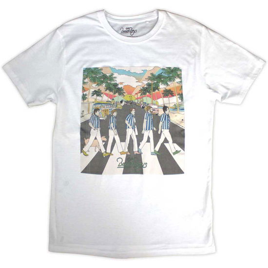 Cover for The Beach Boys · The Beach Boys Unisex T-Shirt: Pet Sounds Crossing (T-shirt) [size L]