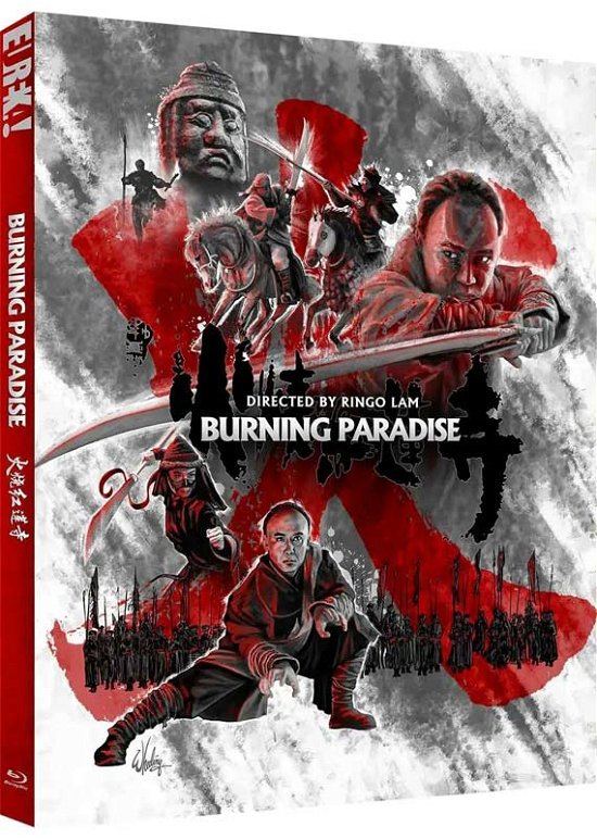 Cover for BURNING PARADISE Eureka Classics Bluray · Burning Paradise Limited Edition (Blu-ray) [Special edition] (2023)