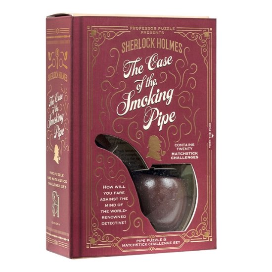 The Case of the Smoking Pipe - Sherlock Holmes  The Case of the Smoking Pipe - Merchandise - PROFESSOR PUZZLE - 5060506538938 - March 31, 2020
