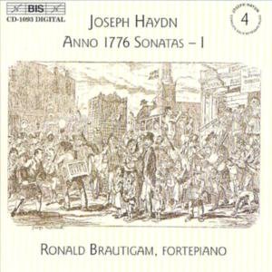 Cover for Haydn / Brautigam · Anno 1776 Sonatas-1 4 / Keyboard Sonatas 42-44 (CD) (2000)