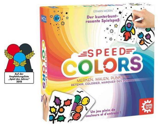 Cover for Speed Colors · Speed Colors (Kinderspiel).646193 (Book) (2018)