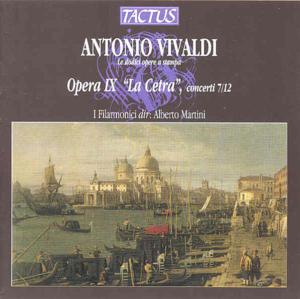 Opera Ix La Cetra Co - Vivaldi / Baraldi - Musique - TACTUS - 8007194100938 - 1997