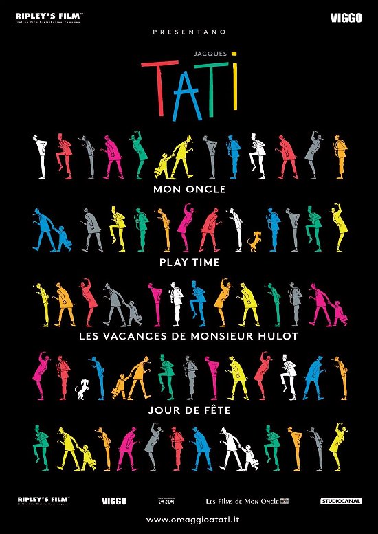 Cover for Tati,Decomble,Frankeur,Relli,Vallee,Balpo · Jacques Tati Cofanetto (DVD) (2022)