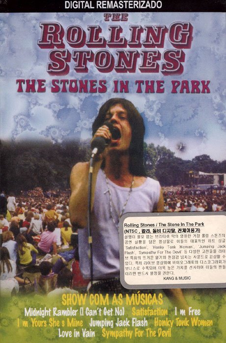 Cover for The Rolling Stones · Stones in the Park (DVD) (2007)