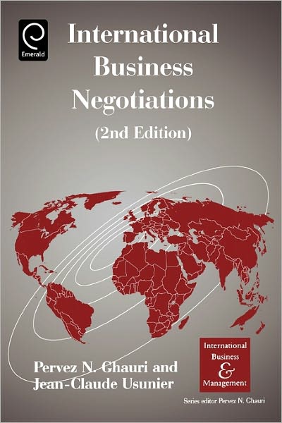 Cover for P Ghauri · International Business Negotiations - International Business and Management (Paperback Book) (2003)