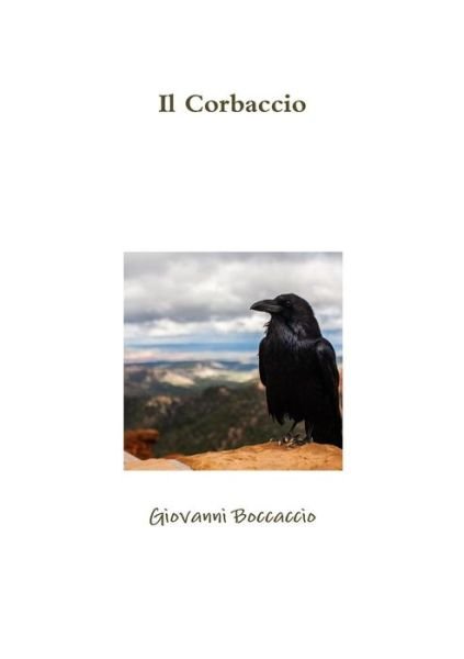 Cover for Giovanni Boccaccio · Il Corbaccio (Pocketbok) (2017)