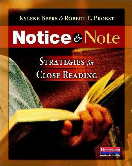 Notice & Note Strategies for Close Readi - Kylene Beers - Books - OVERSEAS EDITIONS NEW - 9780325046938 - November 1, 2012