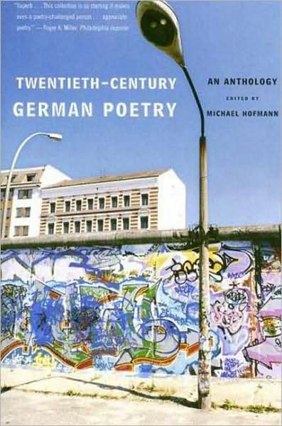 Cover for Michael Hofmann · Twentieth-century German Poetry: an Anthology (Paperback Book) (2008)