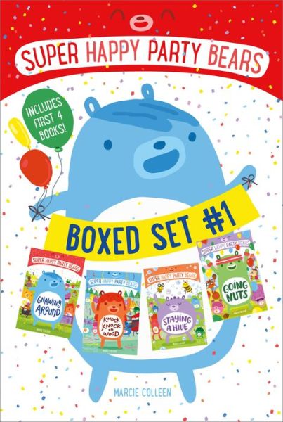 Cover for Marcie Colleen · Super Happy Party Bears Box Set 1 (Paperback Book) (2017)