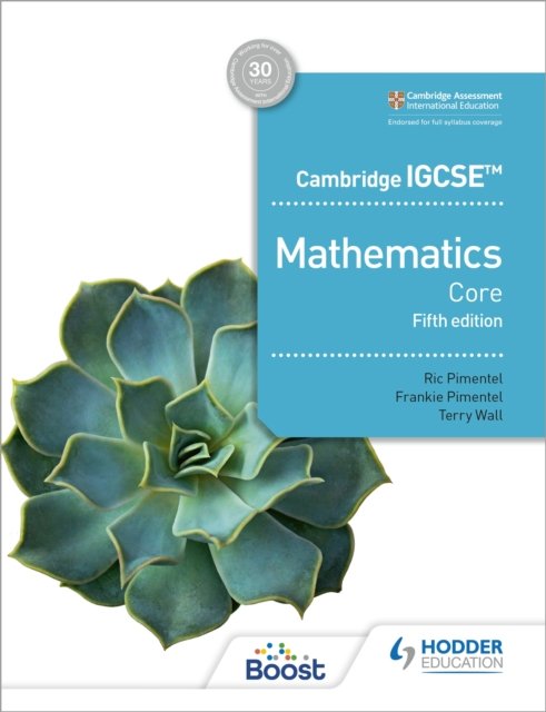 Cover for Ric Pimentel · Cambridge IGCSE Core Mathematics Fifth edition (Pocketbok) (2023)