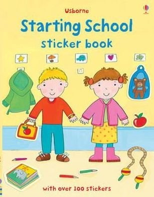 Cover for Felicity Brooks · Starting School Sticker Book - Getting Dressed Sticker Books (Paperback Book) (2011)