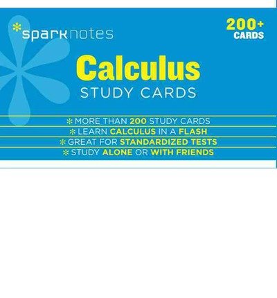 Cover for SparkNotes · Calculus SparkNotes Study Cards (Flashcards) (2014)