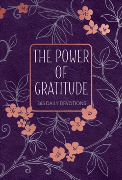 Cover for Broadstreet Publishing Group LLC · The Power of Gratitude: 365 Daily Devotions (Lederbuch) (2024)