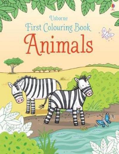 First Colouring Book Animals - First Colouring Books - Jessica Greenwell - Bøger - Usborne Publishing Ltd - 9781474938938 - 1. juli 2017