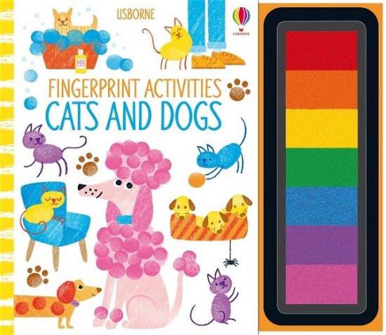 Cover for Fiona Watt · Fingerprint Activities Cats and Dogs - Fingerprint Activities (Spiralbuch) (2020)