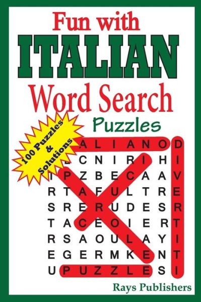 Cover for Rays Publishers · Fun with Italian - Word Search Puzzles (Paperback Book) (2015)