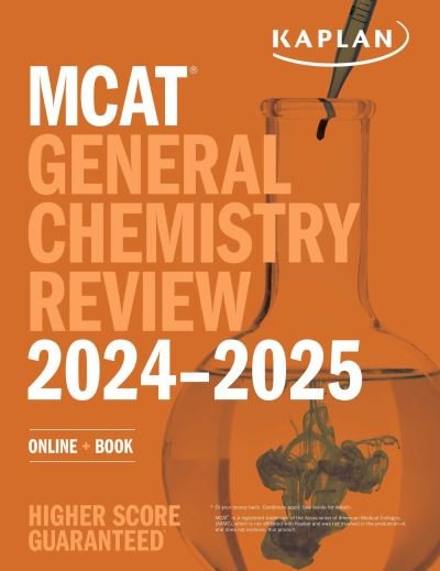 Cover for Kaplan Test Prep · MCAT General Chemistry Review 2024-2025: Online + Book - Kaplan Test Prep (Paperback Book) (2023)