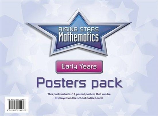 Cover for Cherri Moseley · Rising Stars Mathematics Early Years Posters (Paperback Bog) (2017)
