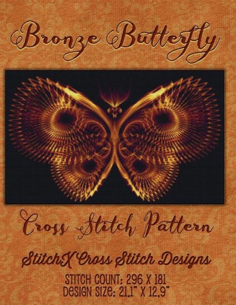 Cover for Tracy Warrington · Bronze Butterfly Cross Stitch Pattern (Paperback Book) (2015)